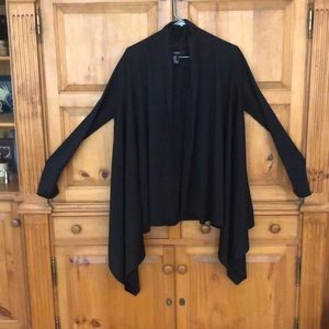 Black cardigan